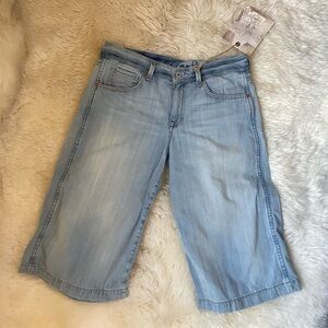 BNWT | vintage deadstock Chip & pepper baggy wide leg mens denim jean shorts